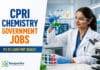 ₹1.12 Lakh Pay Scale! Chemistry Govt Job at CPRI – Apply Now