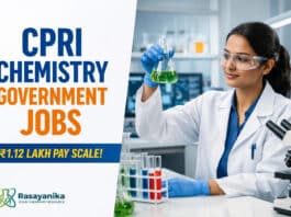 ₹1.12 Lakh Pay Scale! Chemistry Govt Job at CPRI – Apply Now