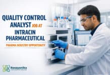 Quality Control Analyst Position at Intracin Pharmaceutical