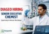 Diageo Hiring for Executive Role | Chemistry Candidates Apply Now