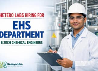 Freshers Job at Hetero | BTech Chemical Engineering Graduates | Apply Now Freshers Job at Hetero | BTech Chemical Engineering Graduates | Apply Now