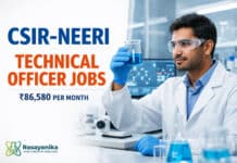 ₹86,580/Month CSIR-NEERI Recruitment 2026 – Chemistry Technical Officer Job