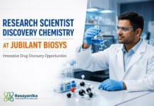 Research Scientist Discovery Chemistry at Jubilant Biosys