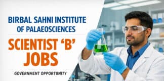BSIP Scientist B Recruitment 2026 offers 19 Level 10 vacancies. Check eligibility, fees, application steps and the 04 September deadline.