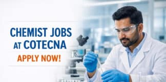 Chemist Jobs at Cotecna | Apply Now
