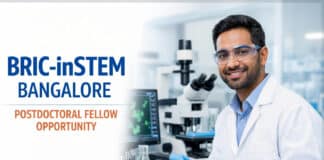 Postdoctoral Fellow at BRIC-inStem Bangalore | Chemical Biology & Systems Cell Biology | Apply by 9 Sep