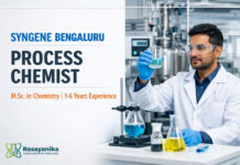 Process Chemist at Syngene Bengaluru | M.Sc. 1-6 yrs