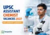 UPSC Notification 2027: Assistant Chemist Vacancies for Chemistry Candidates