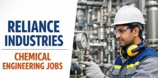 Chemical Engineering Jobs at Reliance