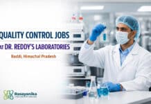 Quality Control Jobs at Dr. Reddy’s Laboratories