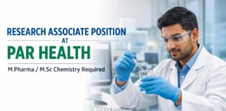 Research Associate Position at Par Health