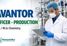Avantor is Hiring Chemistry Graduates | Production Officer Vacancy Chemistry Job at Avantor | Production Officer Role