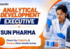 MSc Chemistry Job at Sun Pharma | Analytical Executive Roles