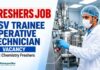 USV Freshers Jobs | Trainee Operative Technician Vacancy USV Trainee Operative Technician Vacancy – Chiplun, Maharashtra (B.Sc Chemistry, Freshers)