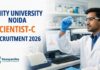 Amity University Noida is Hiring Scientist-C for AICCRS