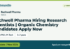 Bachwell Pharma Hiring Research Scientists | Organic Chemistry Candidates Apply Now, last date 7 Nov 2026