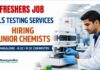 Freshers Chemistry Jobs at ALS | Jobs in Bangalore