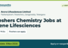 Freshers Chemistry Jobs at Arene Lifesciences – Arene Lifesciences Limited, last date 8 Nov 2026