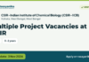 Multiple Project Vacancies at CSIR – CSIR-Indian Institute of Chemical Biology (CSIR-IICB), last date 3 Nov 2026