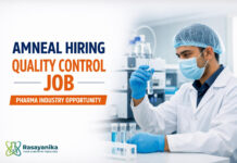 Amneal Hiring Chemistry Graduates | Quality Control Role