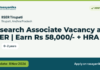 Research Associate Vacancy at IISER | Earn Rs 58,000/- + HRA – IISER Tirupati, last date 8 Nov 2026